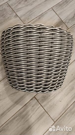 Горшки цветочные из ротанга