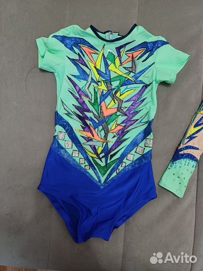 Купальник для спортивной аэробики 116-122см