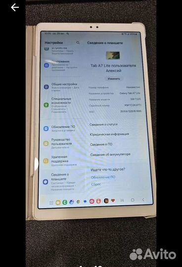 Планшет Samsung galaxy tab a7 lite