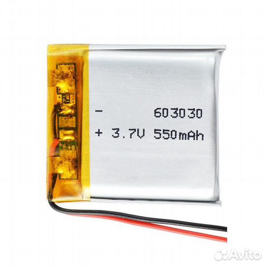 Акб 3.7 v 550 mah