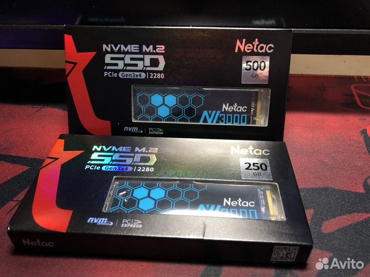 SSD Netac NV3000 M.2 NVMe 500 GB