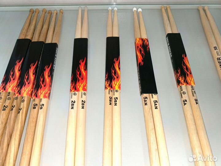 Барабанные палочки brahner (5В, 2В)