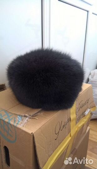 Шапка женская песец