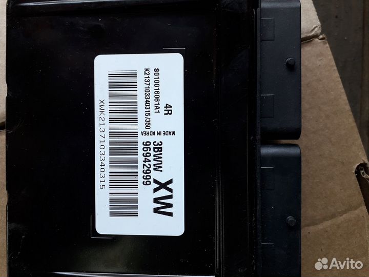 Эбу мозги на дэу матиз