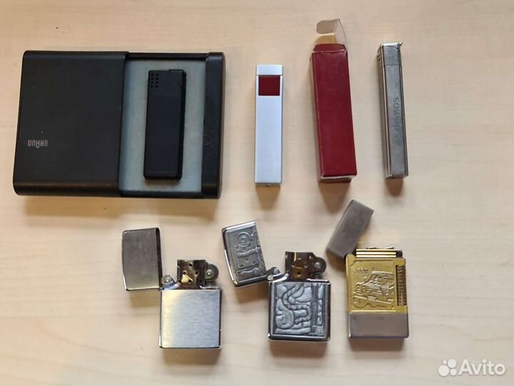 Zippo, Jeep, коллекция зажигалок 4шт