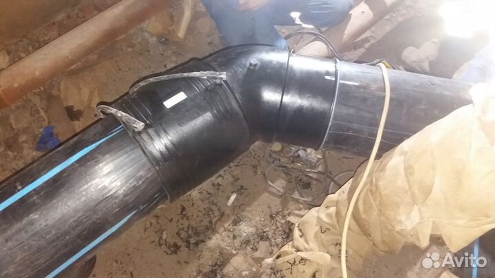 Сварка (спайка) пнд и пэ труб