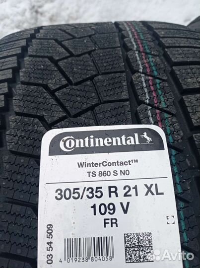 Continental WinterContact TS 860 S 275/40 R21 и 305/35 R21 109V