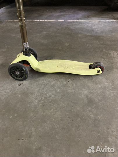 Самокат детский трехколесный micro