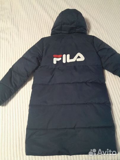 Пуховик для мальчика fila 158