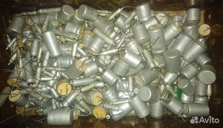 Конденсаторы советские разные