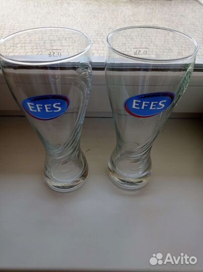 Пивные бокалы по 0.5