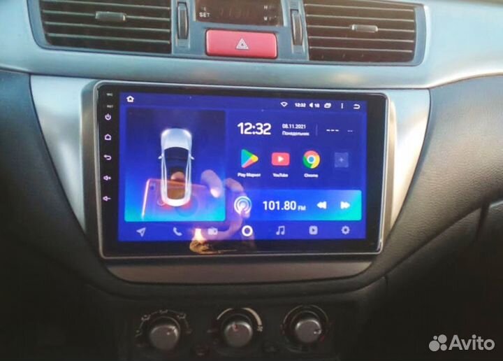 Android магнитола Lancer 9 2000 - 2007, есть Teyes