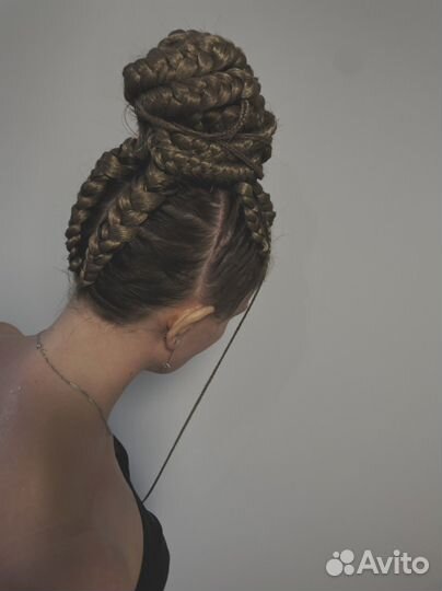 Брейды, косы с канекалоном, афрохвосты