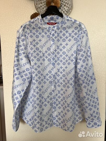Рубашка мужская Supreme - Louis Vuitton
