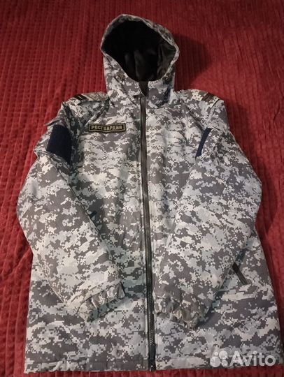 Бушлат росгвардии синяя точка