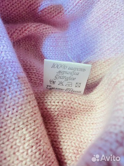 Шапка зимняя для девочки из мериноса