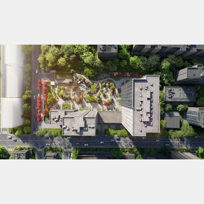 2-к. квартира, 61,8 м², 22/40 эт.