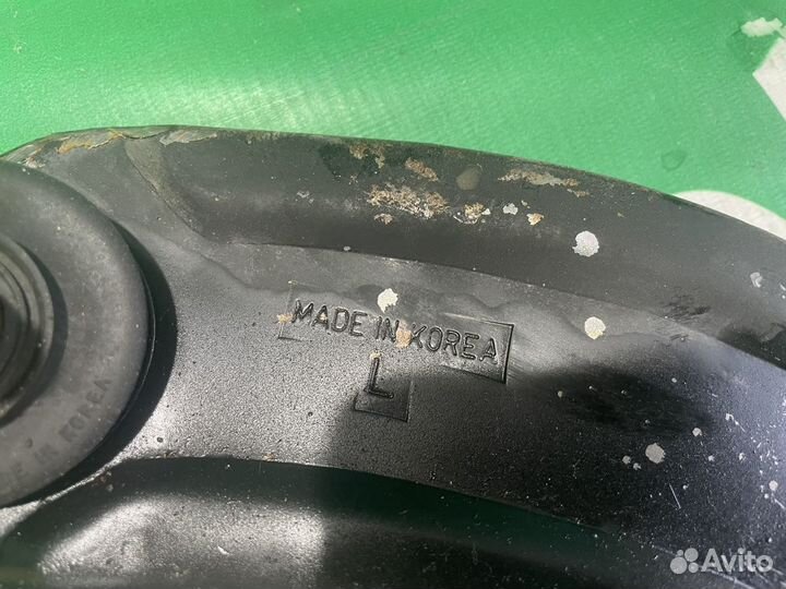 Передний рычаг на hyundai accent