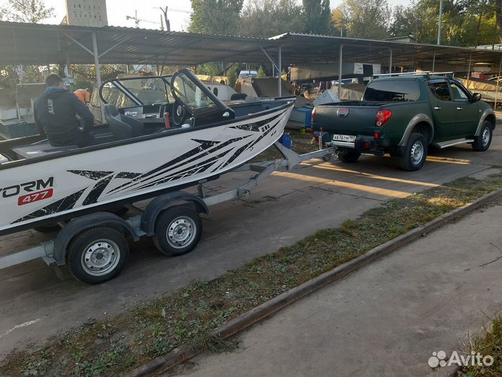 Буксировка прицепов автомобильных, катеров