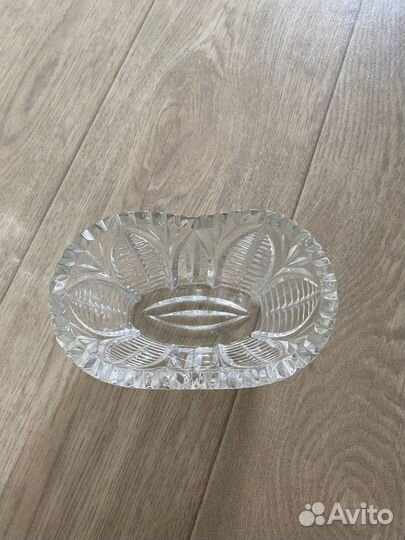 Салатник хрустальный