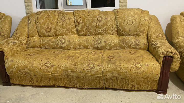 Диван с креслами бу