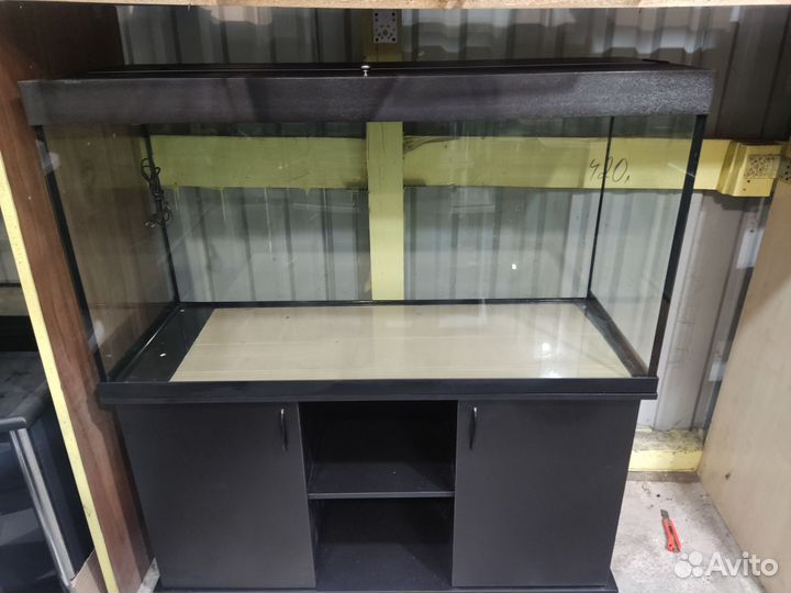 Аквариум 420 л. С пластиковой крышкой