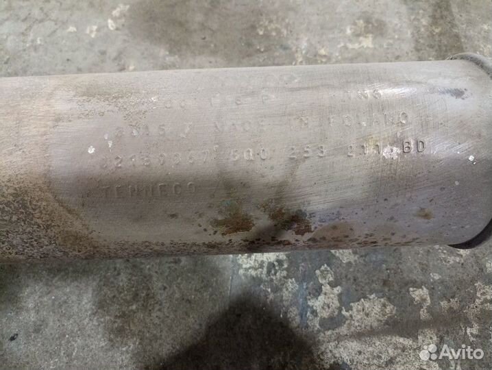 Глушитель в сборе (Skoda Octavia)