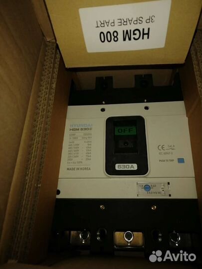 Автоматический выключатель hyundai