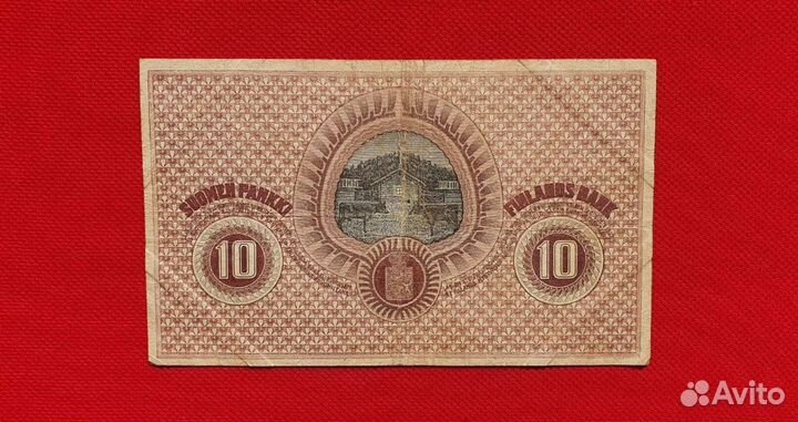 10 марок 1918 год, Финляндия республика