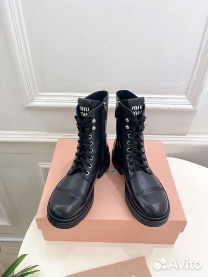 Ботинки женские Miu Miu премиум