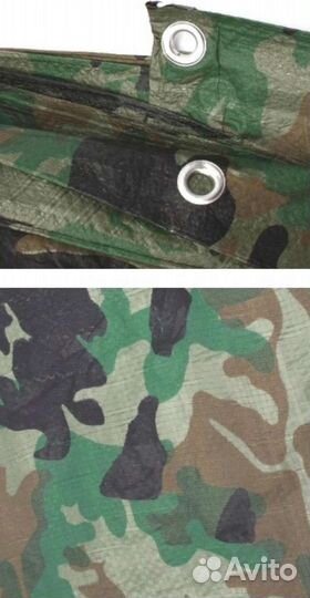 Тент защитный камуфлчж на люверсах