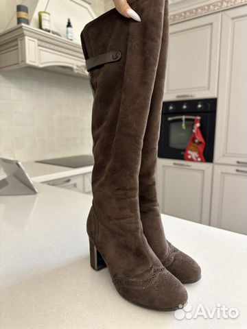 Сапоги замшевые39/40