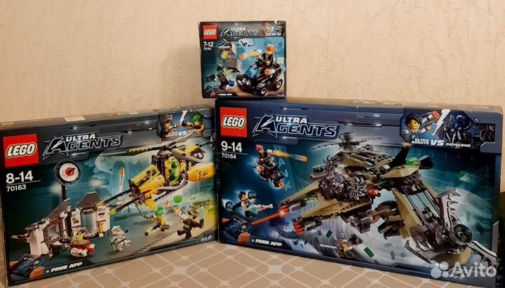 Конструкторы Lego Ultra agents