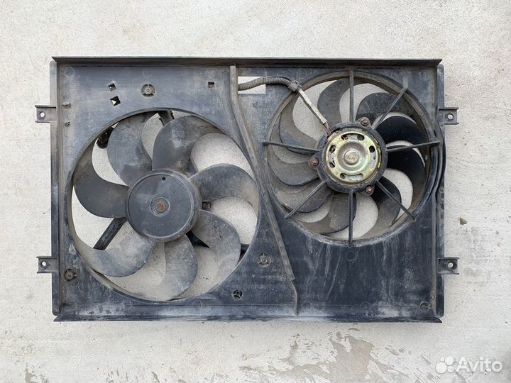 Вентилятор охлаждения радиатора skoda fabia 1