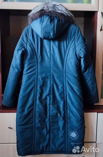 Пальто теплое зимнее cop.copine 46 р пуховик