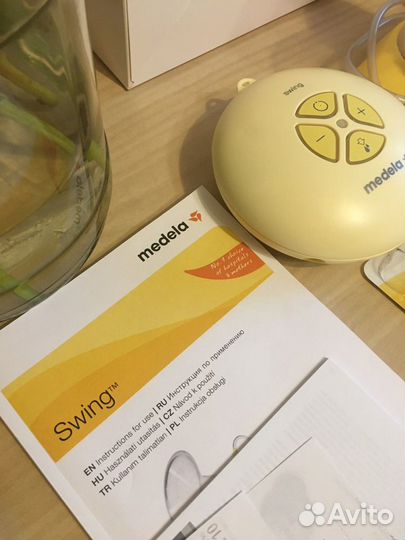 Молокоотсос электрический swing medela