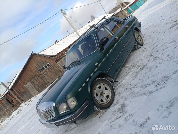 ГАЗ 3110 Волга 2.4 МТ, 1998, 240 000 км