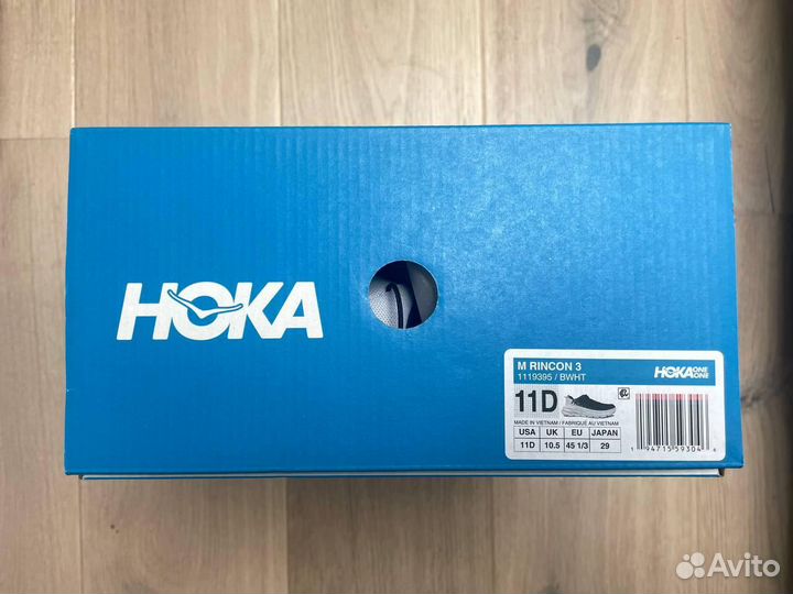 Кроссовки hoka ONE ONE M Rincon 3, 45 размер, new