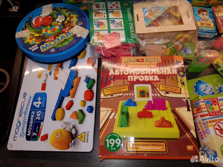 Детские настольные игры пакетом