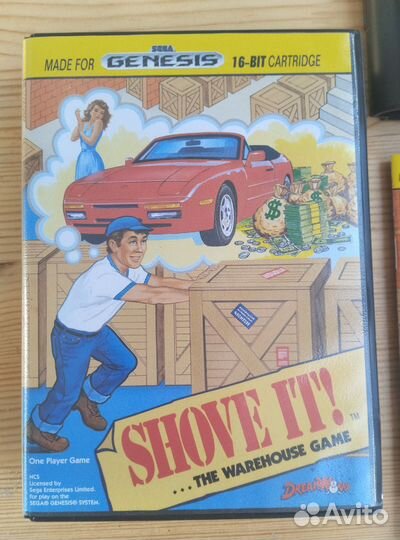 Картридж Sega Genesis. Shove It Оригинал