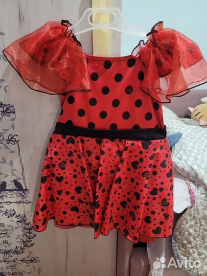 Карнавальный костюм для девочки Божья коровка