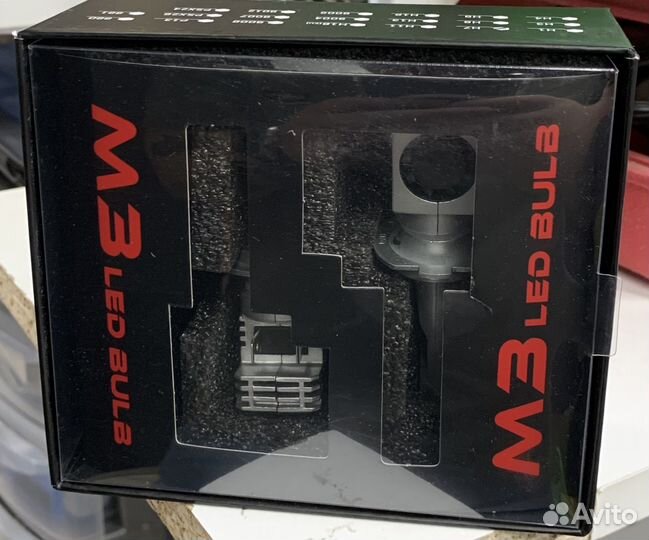 Светодиодные лампы M3 led H7 H4