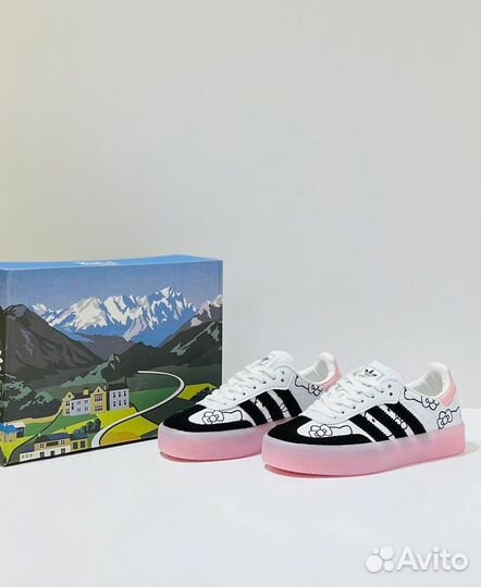 Кроссовки Adidas Samba Hello Kitty