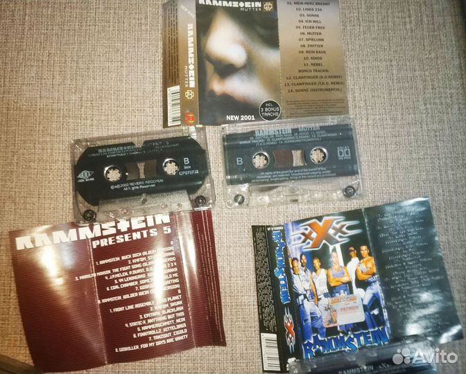 Кассеты Rammstein