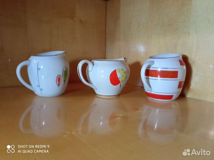 Молочники-сливочники из 1960-х Барановка/Довбыш