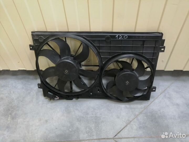 Вентилятор радиатора Skoda Octavia A-5 Рестайлинг