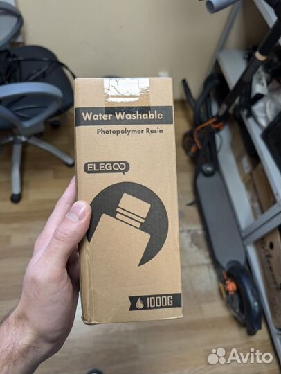 Фотополимерная смола Elegoo Water Washable Resin 1