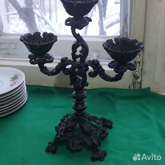 Подсвечник Каслинское литье