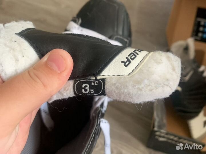 Коньки хоккейные размер 36.5