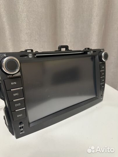 Магнитола toyota corolla